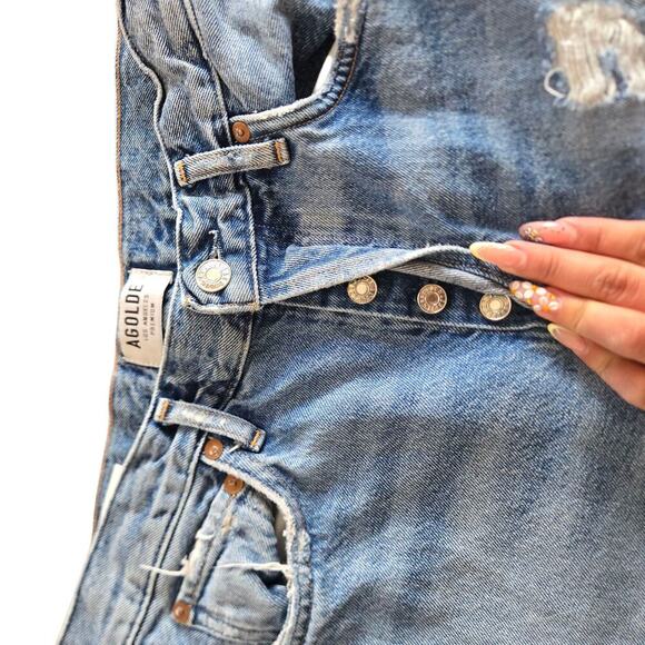 Agolde Feel Good High Waisted Jeans Size 26 - Picture 6 of 9